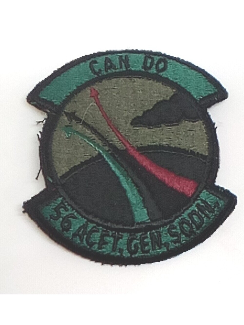 56th Aircraft Squadron Badge - United States Air Force USAF Can Do Acft Gen Sqdn